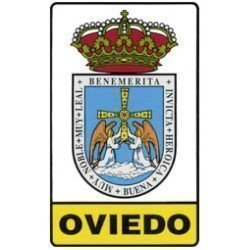 Pegatina Escudo Oviedo