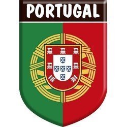 Pegatina Escudo Portugal RESINA