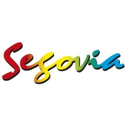 Pegatina Texto Segovia