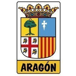 Pegatina Escudo Aragón