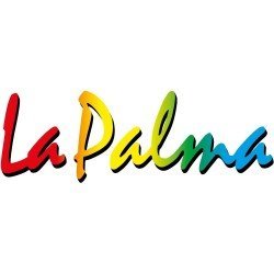 Pegatina Texto La Palma