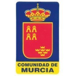 Pegatina Escudo Comunidad de Murcia