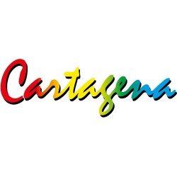Pegatina Texto Cartagena