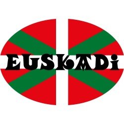 Pegatina Oval Euskadi