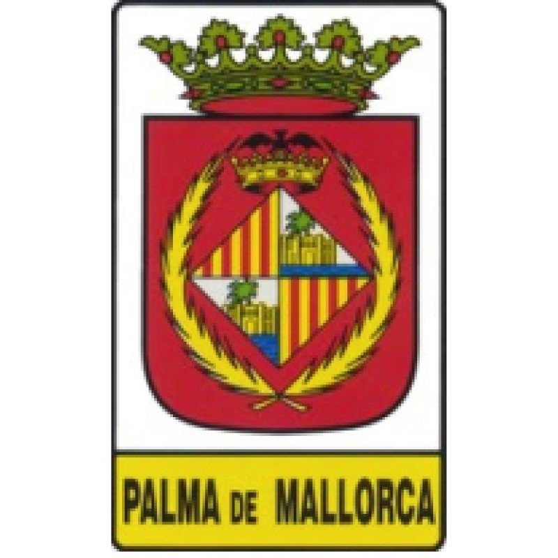 Pegatina Escudo Palma de Mallorca