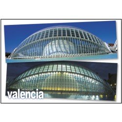 Postal Valencia Ciudad de las Artes y las Ciencias