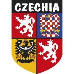 Pegatina Escudo Chequia