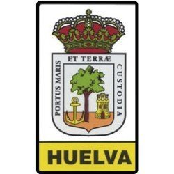 Pegatina Escudo Huelva
