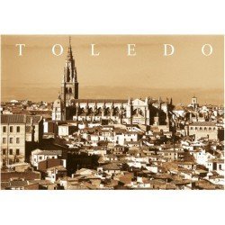 Postal Catedral Toledo SEPIA
