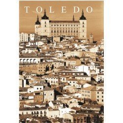 Postal Alcázar Toledo SEPIA