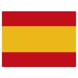 Pegatina rectangular España