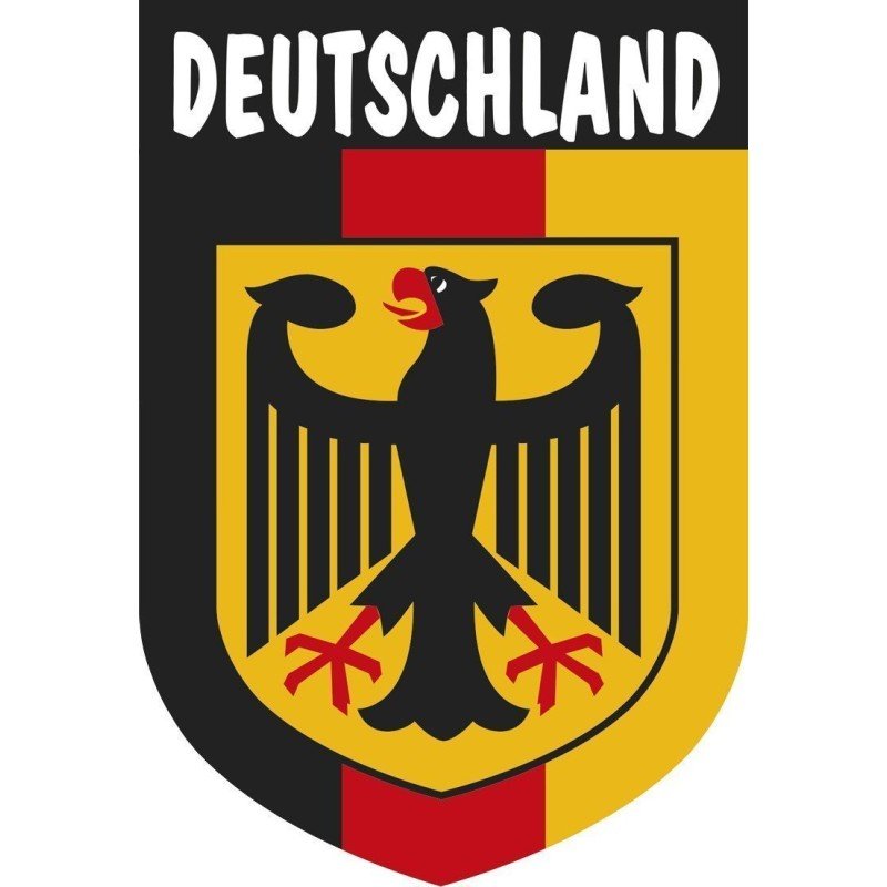Pegatina Escudo Alemania