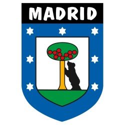 Pegatina Escudo Madrid