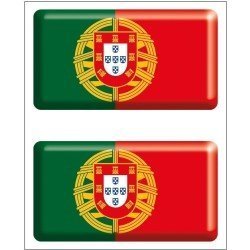 Pegatina Rectángulo 2 uds. RESINA Portugal