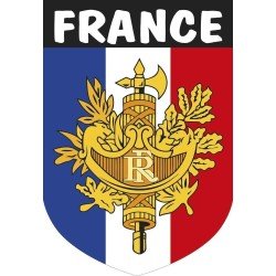 Pegatina Escudo Francia