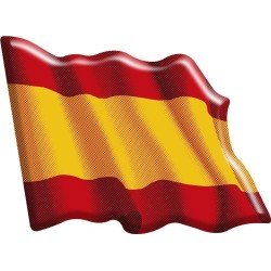 Ondeante España sin escudo....