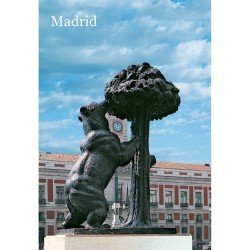 Imán Madrid Oso y Madroño Color