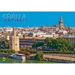 Imán Sevilla Panorámica Torre y Giralda