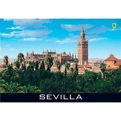 Imán Sevilla Panorámica Giralda