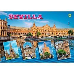 Imán Sevilla Plaza España con 4 fotos