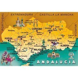 Imán Mapa Andalucía