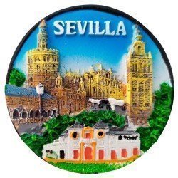 Imán Resina Sevilla Monumentos