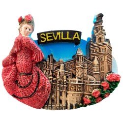 Imán Resina Sevilla Giralda...