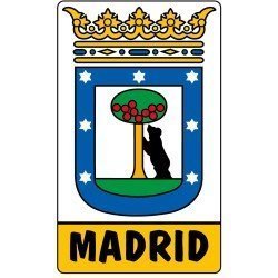 Pegatina Escudo Madrid