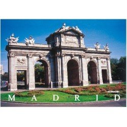 Postal Madrid Puerta de Alcalá