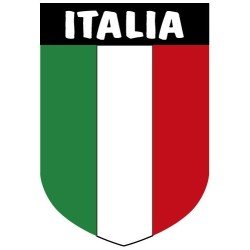 Pegatina Escudo Italia